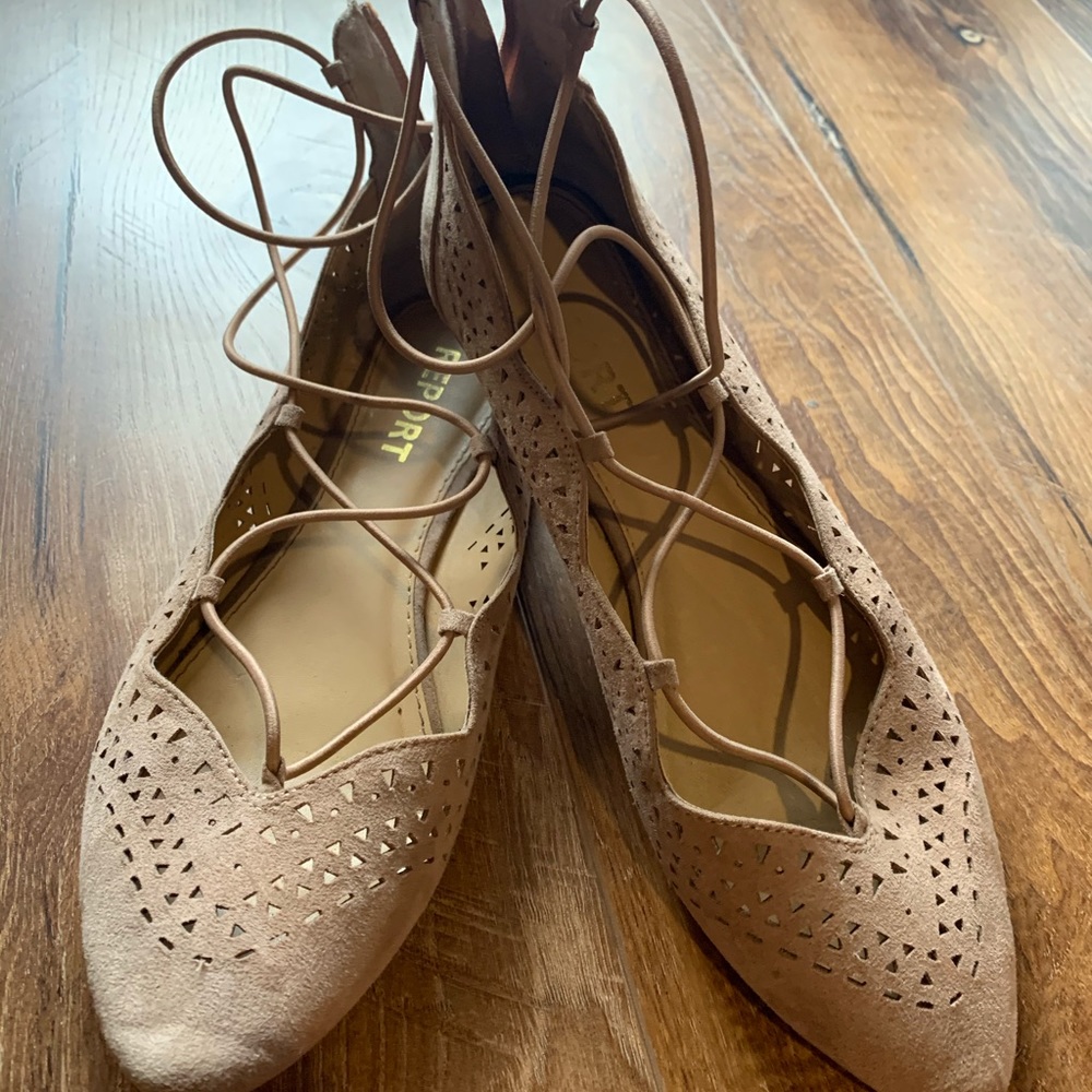Report suede shoes